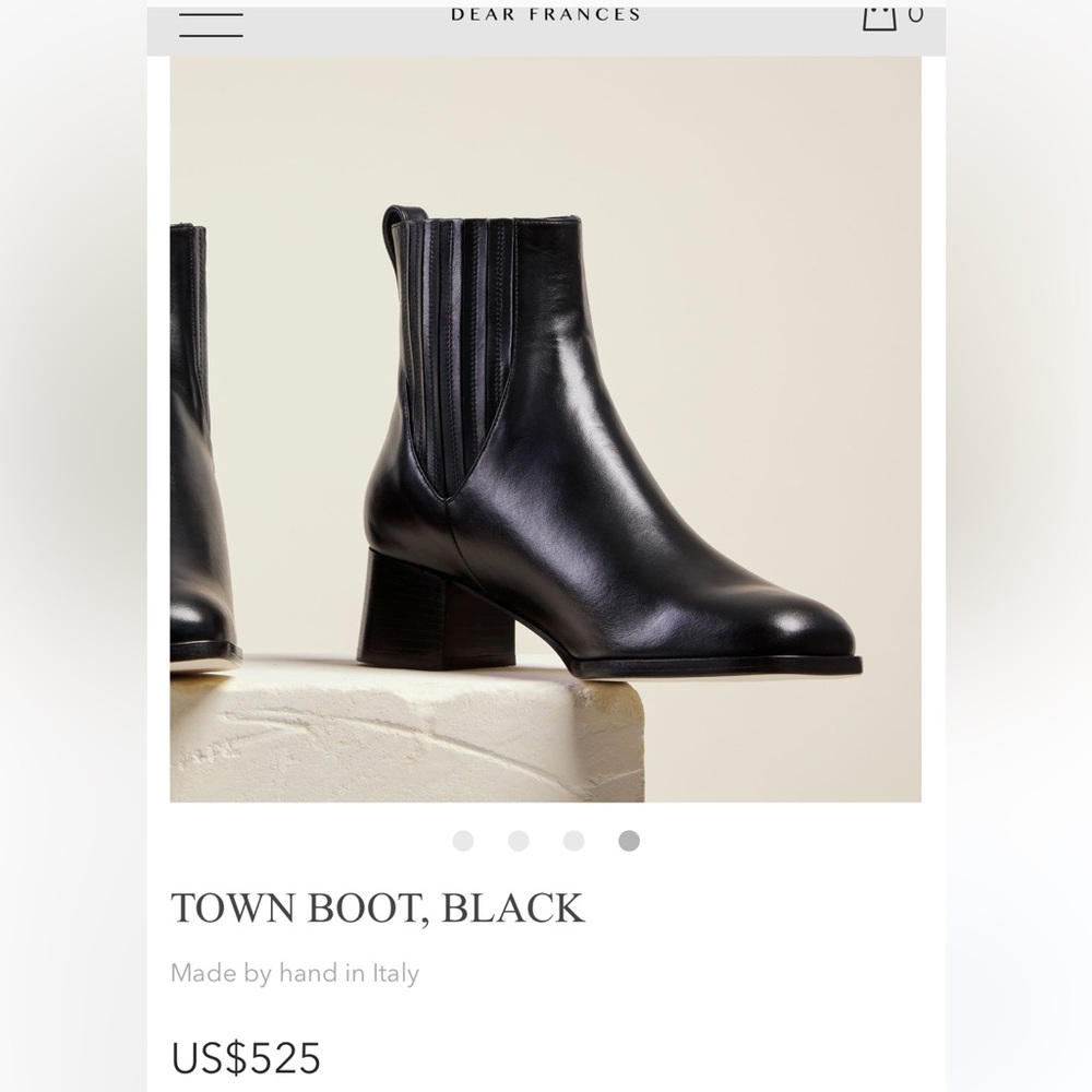 Dear Frances - Black Town Boot